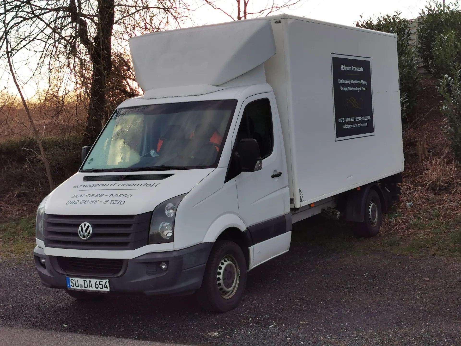 LKW der Firma Hofmann Transporte